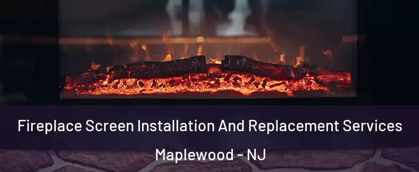  Fireplace Screen Installation And Replacement Services Maplewood - NJ