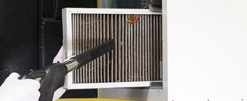 Clogged Air Duct Cleaning Process in Maplewood, NJ