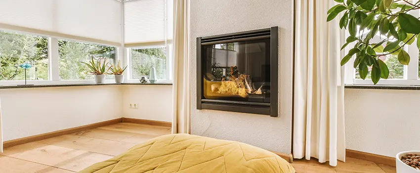 Residential Fireplace Ceramic Glass Installation in Maplewood, NJ