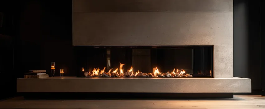 Gas Fireplace Ember Bed Design Services in Maplewood, New Jersey