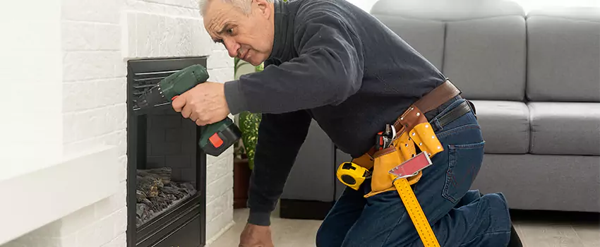 New Indoor Fireplace Installation in Maplewood, New Jersey