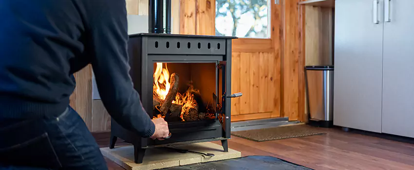 Open Hearth Wood Fireplace Installation in Maplewood, NJ
