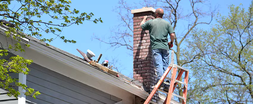 Vinyl and PVC Chimney Flashing Installation in Maplewood, NJ