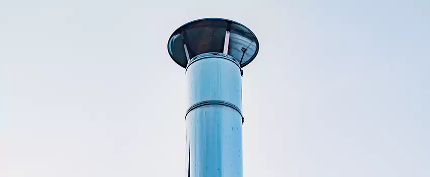 Insulated Metal Chimney Installation in Maplewood, NJ