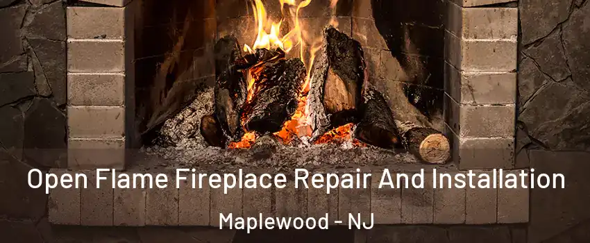  Open Flame Fireplace Repair And Installation Maplewood - NJ